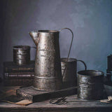 Arrosoir Vintage métallique noire