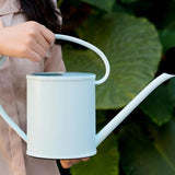 arrosoir bleu fantaisie