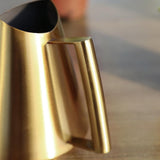 Arrosoir acier inoxydable doré