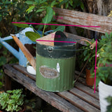 Dimensions arrosoir en zinc