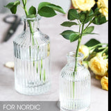 flacon en verre pour fleurs