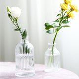flacon a fleurs en verre