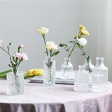 Vase flacon en verre