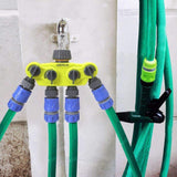 Sélecteur d'arrosage : Connecteur 4 tuyaux | L'arroseur arrosé