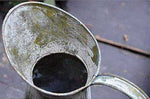 broc d'eau vintage zinc