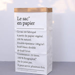 sac en papier pour plante