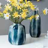 Vase bleu turquoise