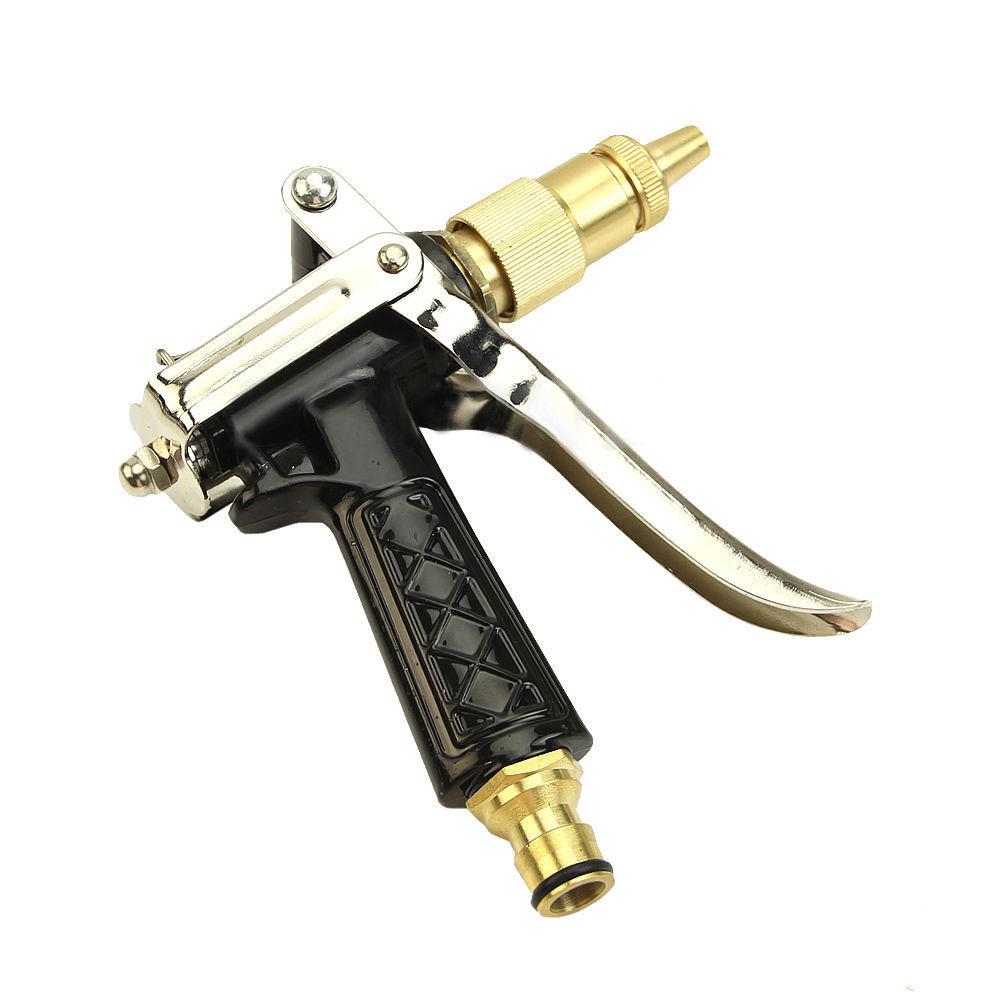 Pistolet D'Arrosage 100% Métal Haute Pression - Pulvérisateur Jardin Robuste Multifonctions Pour Lavage Voiture, Pelouse, Nettoyage