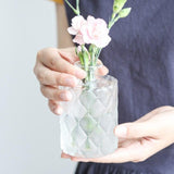 vase flacon fabriqué en verre
