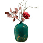 vase turquoise en céramique